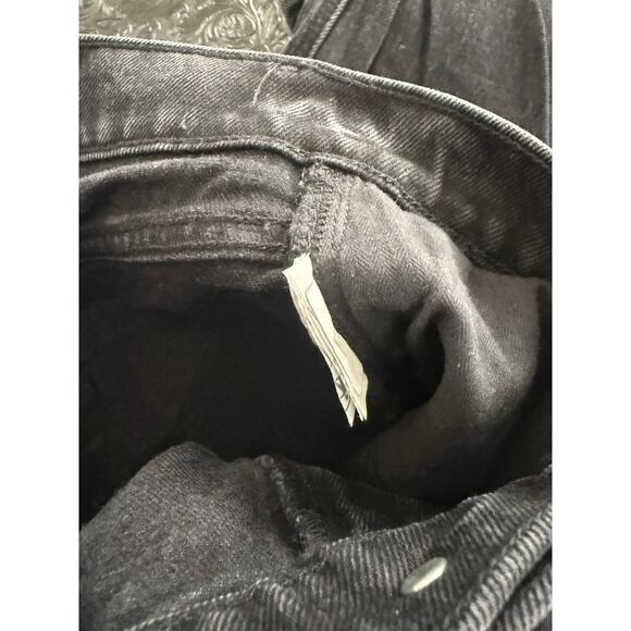 Abercrombie & Fitch Jeans Women's 25/0 Black 90s Relaxed Jean High Rise - Picture 5 of 6